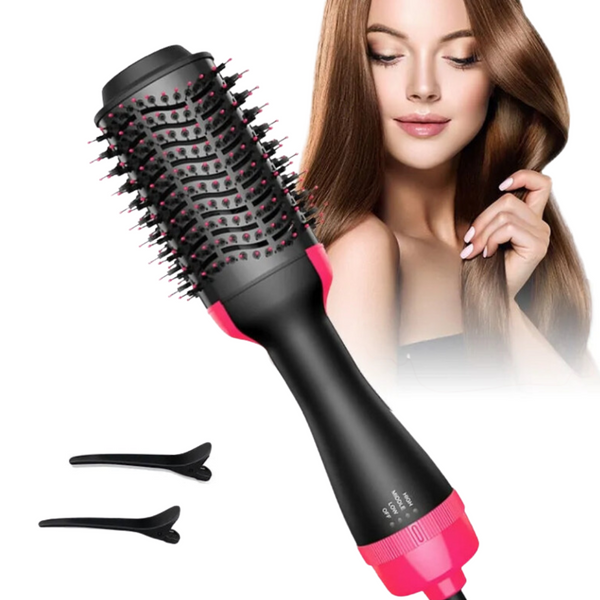 5-in-1 Hair Dryer Straightener Curler