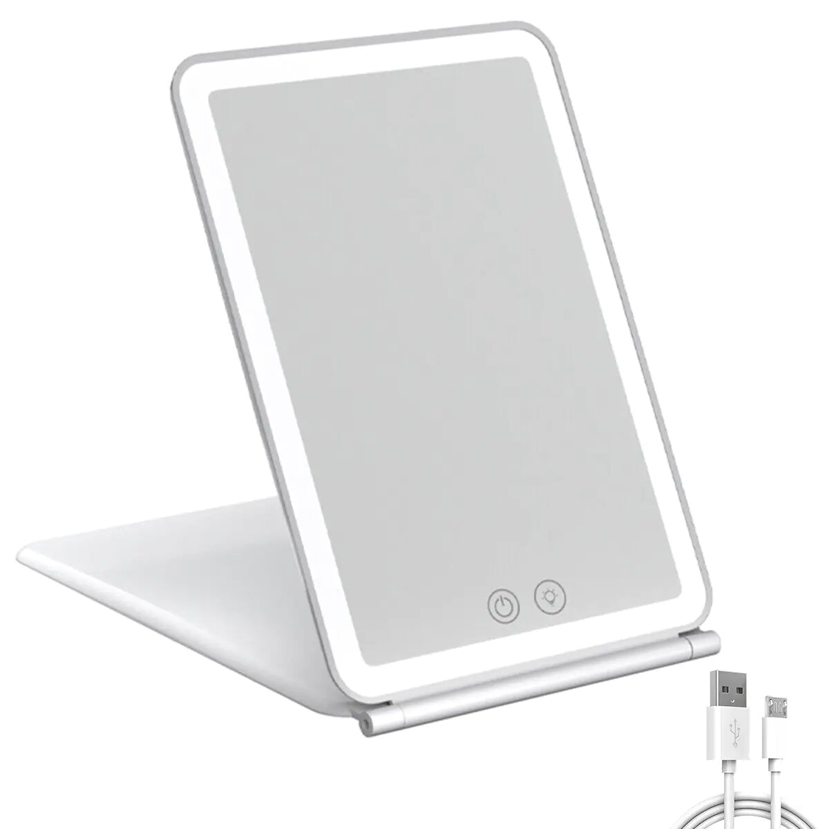 LED Touch Screen Makeup Mirror